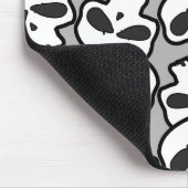 スカルのマウスパッド マウスパッド (コーナー)