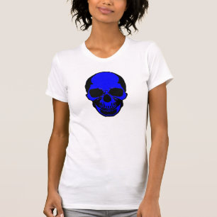スカルのワイシャツ-要点のスカル Tシャツ