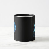 スカルの中の頭脳のX線 マグカップ (中央)