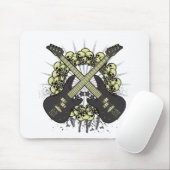 スカルの円 マウスパッド (マウス)