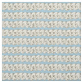 スカルの列 ファブリック (見本)