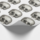 スカルの包装紙 ラッピングペーパー (コーナー)