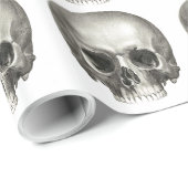 スカルの包装紙 ラッピングペーパー (ロールコーナー)