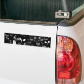 スカルの壁紙 バンパーステッカー (トラック上)