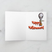 スカルの子供-ハロウィン カード (内部)