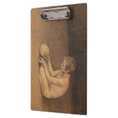 スカルの少年(Magnus Enckell著) クリップボード (左)