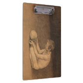 スカルの少年(Magnus Enckell著) クリップボード (右)