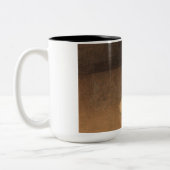 スカルの少年(Magnus Enckell著) ツートーンマグカップ (左)