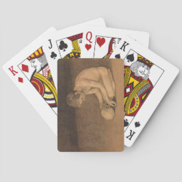 スカルの少年（Magnus Enckell著） トランプ