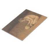 スカルの少年(Magnus Enckell著) ノートパッド (アングル)