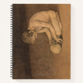 スカルの少年（Magnus Enckell著） ノートブック