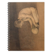 スカルの少年（Magnus Enckell著） ノートブック (正面)