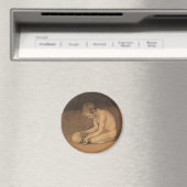 スカルの少年（Magnus Enckell著） マグネット (インサイチュ (食洗機))