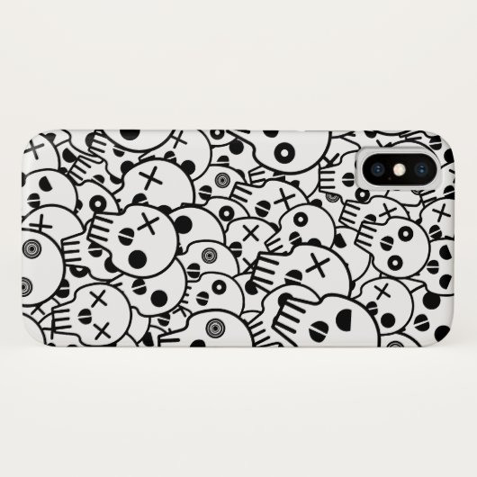 スカルの山 Case-Mate iPhoneケース (裏面(横))