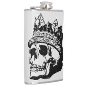 スカルの日Dead Personalize Name Flask フラスク (右)