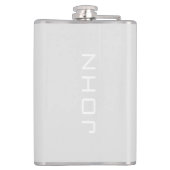 スカルの日Dead Personalize Name Flask フラスク (裏面)