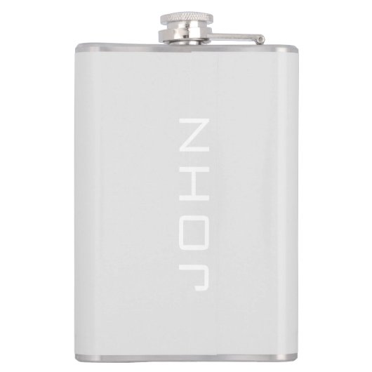 スカルの日Dead Personalize Name Flask フラスク (裏面)