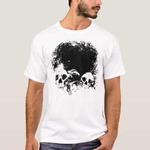 スカルの暗闇 Tシャツ