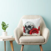 スカルの枕 クッション (椅子)