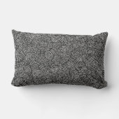 スカルの枕 ランバークッション (裏面)