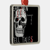 スカルの法医科学CSIの死んだ人 メタルオーナメント (右)