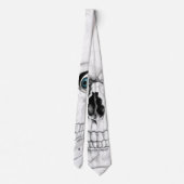 スカルの目 ネクタイ (裏面)