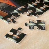 スカルの知恵 – AIファンタジーアートプリントSci-Fi ジグソーパズル (側面)