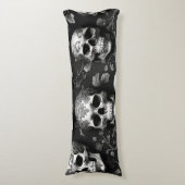 スカルの神経質で神秘的な ボディピロー (正面縦)