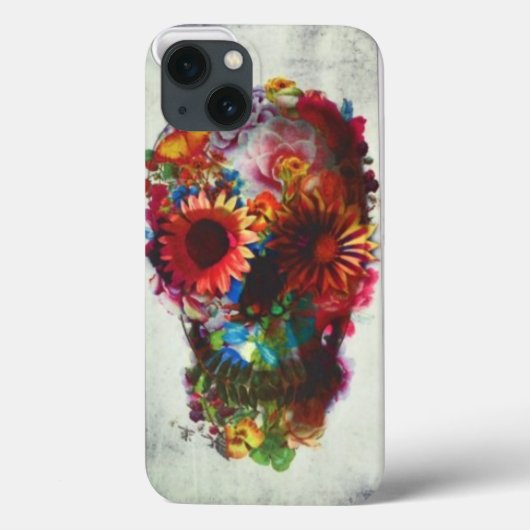 スカルの花の箱のXtremeのiPhone6ケースの保護 Case-Mate iPhoneケース (裏面)