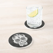 スカルの芸術-死んだコースターの日--を砂糖で甘くして下さい コースター (側面)