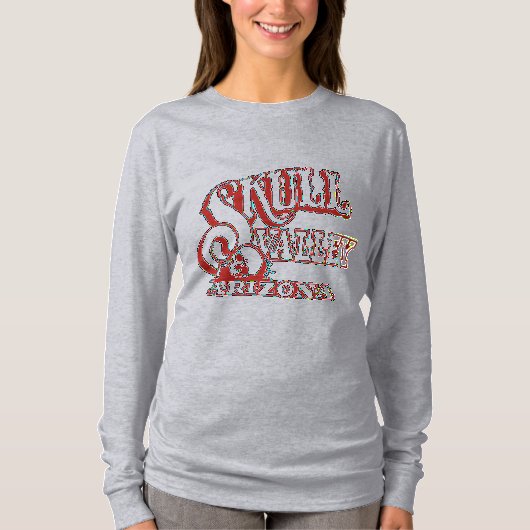 スカルの谷、アリゾナ Tシャツ (正面)