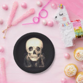 スカルの錯覚 ペーパープレート (パーティー)