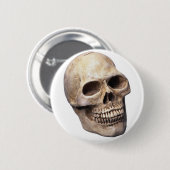 スカルの骨 缶バッジ (正面&裏面)