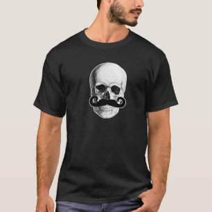 スカルの髭のワイシャツ Tシャツ