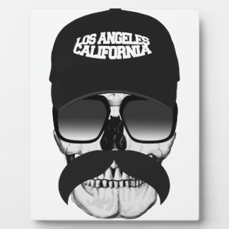 スカルの髭カリフォルニア フォトプラーク