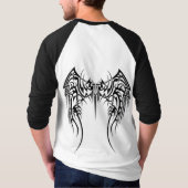 スカルのnの翼 tシャツ (裏面)