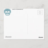 スカルはがき ポストカード (裏面)