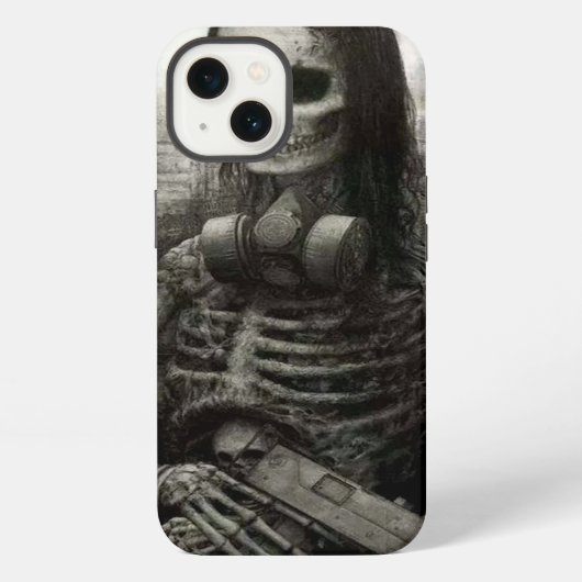 スカルはhaloween iPhoneケース (裏面)