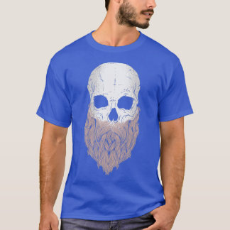 スカルひげのフルヒゲ Tシャツ