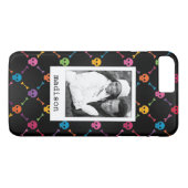 スカルを搭載するカスタムな写真及び一流の多彩なパターン Case-Mate iPhoneケース (裏面(横))