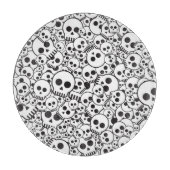 スカルを搭載するパターン カッティングボード (正面)