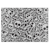 スカルを搭載するパターン カッティングボード (正面)