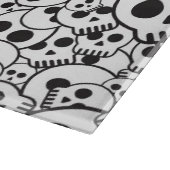 スカルを搭載するパターン カッティングボード (角)