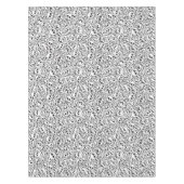 スカルを搭載するパターン テーブルクロス (正面)