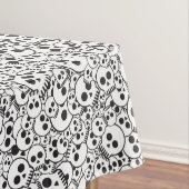 スカルを搭載するパターン テーブルクロス (インサイチュ)