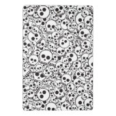 スカルを搭載するパターン ミニクリップボード (裏面)