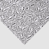 スカルを搭載するパターン 薄葉紙 (詳細)