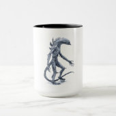 スカルを搭載する外国の創造物 マグカップ (中央)