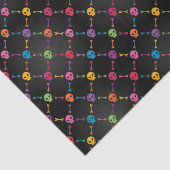 スカルを搭載する多彩なパターン 薄葉紙 (詳細)