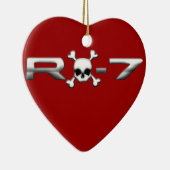 スカルを搭載するRX7 セラミックオーナメント (右)